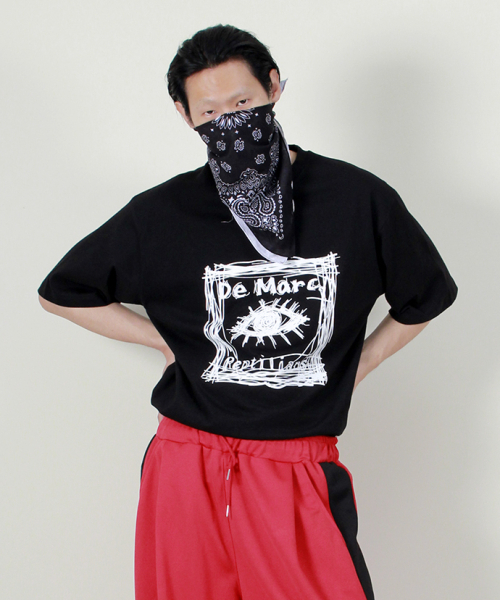 DEMARC(ドゥマーク)の「スクエアグラフィックボックスフィット半袖Tシャツブラック(Tシャツ/カットソー・メンズ・その他・LARGE/MEDIUM)」の12枚目の写真