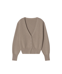 Dore wool cardigan _ Beige