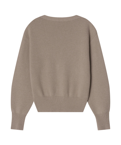 MAYVERU(メイバーユー)の「Dore wool cardigan _ Beige(カーディガン/ボレロ・レディース・その他・FREE)」の8枚目の写真