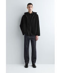 COS（コス）の「ダブルフェイスウールジップアップフーディー（パーカー）」