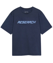 FDR（エフディーアール）の「Research Logo Basic Short Sleeve Navy（Tシャツ/カットソー）」