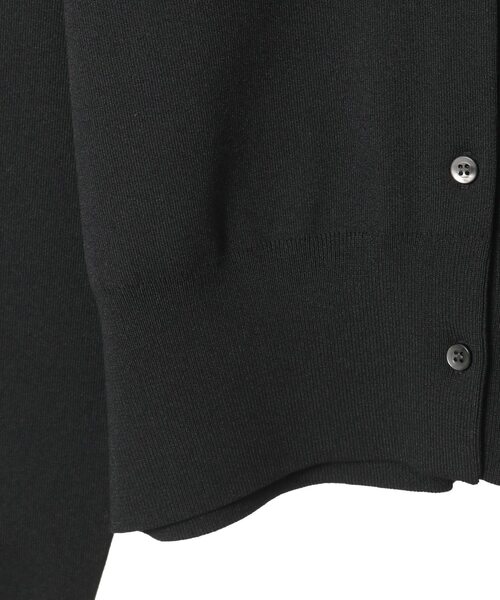 Tiara（ティアラ）の「フリルカラーカーディガン（ニット/セーター・レディース・ライトベージュ/ブラック/ネイビー・FREE）」の6枚目の写真