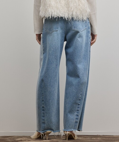 Diagram(ダイアグラム)の「サイドラインデニムパンツ(デニムパンツ・レディース・ブルー/ブラック・34/36/38)」の11枚目の写真