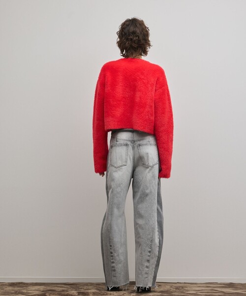 Diagram(ダイアグラム)の「サイドラインデニムパンツ(デニムパンツ・レディース・ブルー/ブラック・34/36/38)」の17枚目の写真