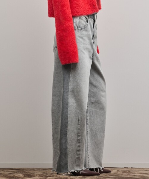 Diagram(ダイアグラム)の「サイドラインデニムパンツ(デニムパンツ・レディース・ブルー/ブラック・34/36/38)」の19枚目の写真