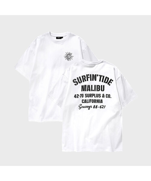 KANEITEI(カネイテイ)の「サルフィンタイド ショートスリーブ(ホワイト)(Tシャツ/カットソー・メンズ・ホワイト・MEDIUM/LARGE/X-LARGE)」の1枚目の写真