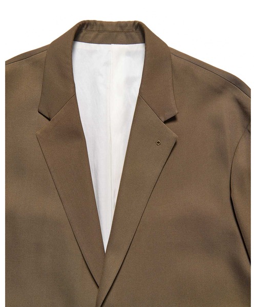 SOPHNET.(ソフネット)の「DOESKIN WOOL OVERSIZED JACKET(テーラードジャケット・メンズ・ブラウン/ブラック・5/4/3/2/1)」の6枚目の写真