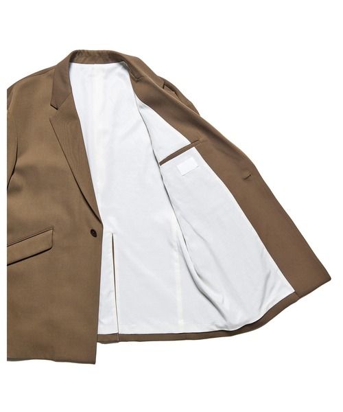 SOPHNET.(ソフネット)の「DOESKIN WOOL OVERSIZED JACKET(テーラードジャケット・メンズ・ブラウン/ブラック・5/4/3/2/1)」の8枚目の写真