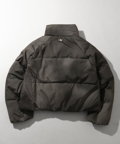 MLB Korea（エムエルビーコリア）の「【MLB KOREA/エムエルビーコリア】Vintage Cropped Curve Padding Down JKT/ヴィンテージ クロップド カーブ パディング ダウンジャケット（ダウンジャケット/コート・レディース・クリーム/チャコールグレー/コーラルピンク・M/S）」の14枚目の写真