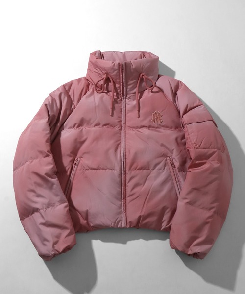 MLB Korea（エムエルビーコリア）の「【MLB KOREA/エムエルビーコリア】Vintage Cropped Curve Padding Down JKT/ヴィンテージ クロップド カーブ パディング ダウンジャケット（ダウンジャケット/コート・レディース・クリーム/チャコールグレー/コーラルピンク・M/S）」の13枚目の写真