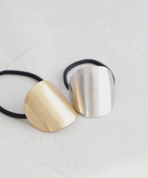 for/c（フォーシー）の「ラウンドプレート付ヘアゴム【サスティナブル】（ヘアゴム）」