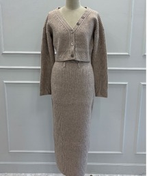 SLOW KNIT 2PIECE/スローニット2ピース