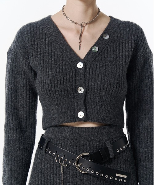 JOSE MOON（ジョゼムーン）の「SLOW KNIT 2PIECE/スローニット2ピース（ワンピース・レディース・ブラック/グレー/ベージュ・36/38）」の20枚目の写真