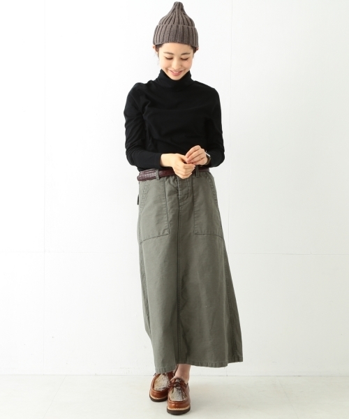 BEAMS BOY（ビームスボーイ）の「BEAMS BOY / 天竺 タートル ロングスリーブ（Tシャツ/カットソー・レディース・ホワイト/グレー/ブラック・ONE SIZE）」の11枚目の写真