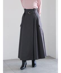 Te chichi | カーゴフレアスカート(スカート)