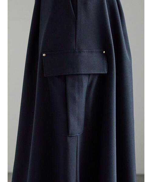 Te chichi(テチチ)の「カーゴフレアスカート(スカート・レディース・ネイビー/チャコールグレー/カーキ・F)」の14枚目の写真