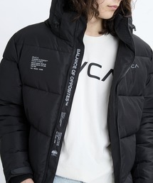 RVCA BACK PRINT PUFFER JKT