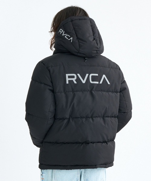 RVCA(ルーカ)の「RVCA BACK PRINT PUFFER JKT(その他アウター・メンズ・ブラック/カーキ・L/M)」の5枚目の写真