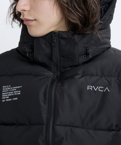 RVCA(ルーカ)の「RVCA BACK PRINT PUFFER JKT(その他アウター・メンズ・ブラック/カーキ・L/M)」の8枚目の写真
