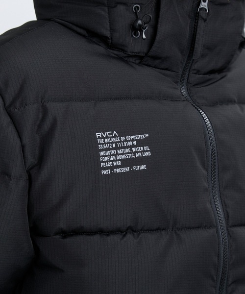 RVCA(ルーカ)の「RVCA BACK PRINT PUFFER JKT(その他アウター・メンズ・ブラック/カーキ・L/M)」の11枚目の写真