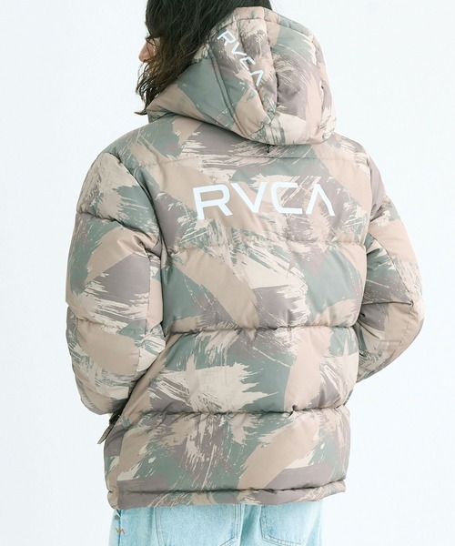 RVCA(ルーカ)の「RVCA BACK PRINT PUFFER JKT(その他アウター・メンズ・ブラック/カーキ・L/M)」の22枚目の写真