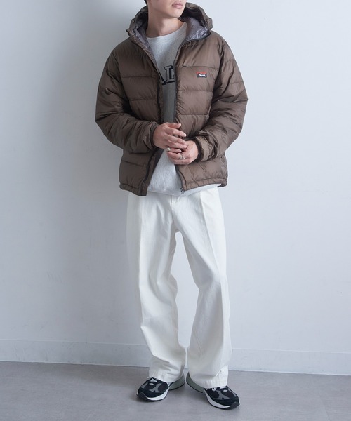 NANGA(ナンガ)の「【NANGA】ATL DOWN ZIP HOODIE/ダウンジップフーディー(ダウンジャケット/コート・メンズ・ブラウン/ブラック・L/M/S)」の20枚目の写真