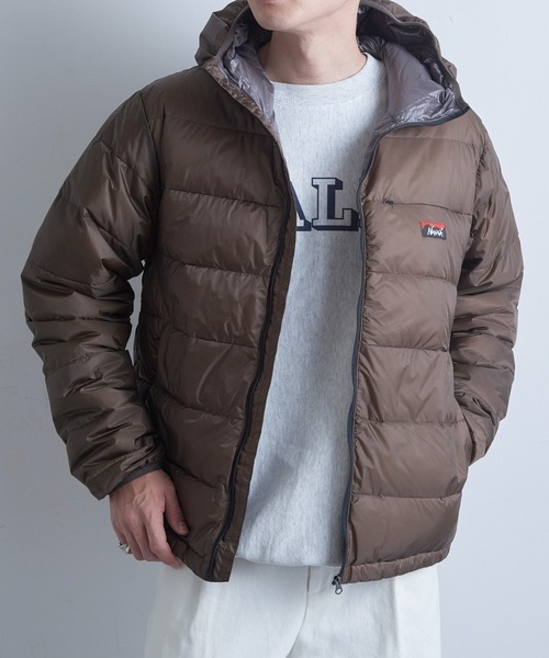 NANGA】ATL DOWN ZIP HOODIE/ダウンジップフーディー（ダウン