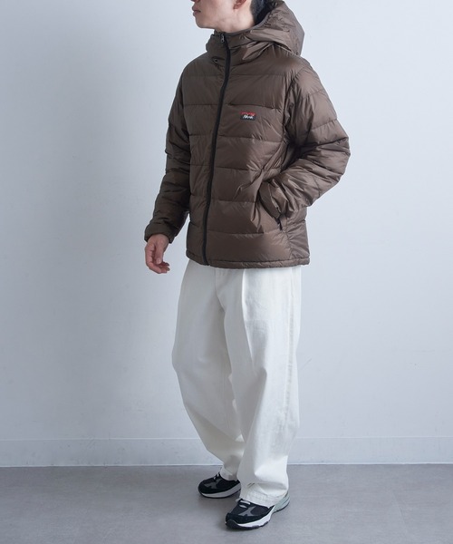 NANGA(ナンガ)の「【NANGA】ATL DOWN ZIP HOODIE/ダウンジップフーディー(ダウンジャケット/コート・メンズ・ブラウン/ブラック・L/M/S)」の19枚目の写真