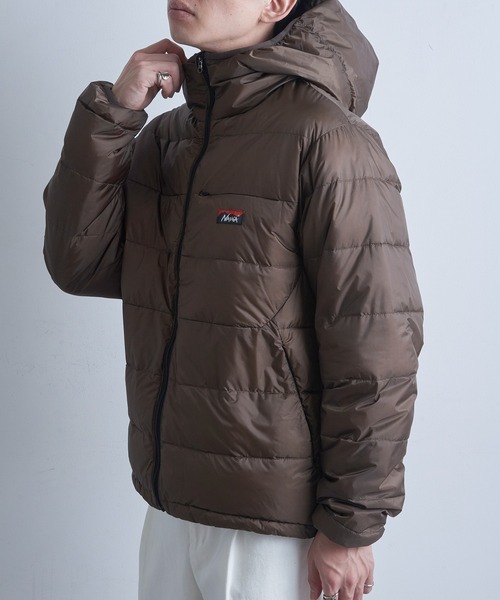 NANGA(ナンガ)の「【NANGA】ATL DOWN ZIP HOODIE/ダウンジップフーディー(ダウンジャケット/コート・メンズ・ブラウン/ブラック・L/M/S)」の14枚目の写真