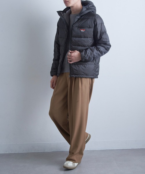 NANGA(ナンガ)の「【NANGA】ATL DOWN ZIP HOODIE/ダウンジップフーディー(ダウンジャケット/コート・メンズ・ブラウン/ブラック・L/M/S)」の11枚目の写真