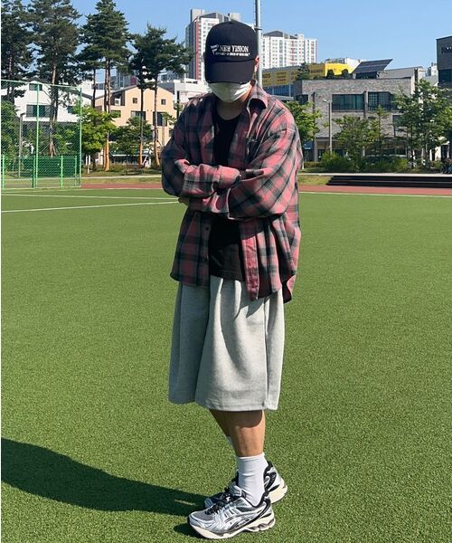 GRISH（グリッシュ）の「バミューダワンワンスウェットショーツ[グレー]（その他パンツ・レディース・その他・MEDIUM/LARGE/X-LARGE）」の2枚目の写真