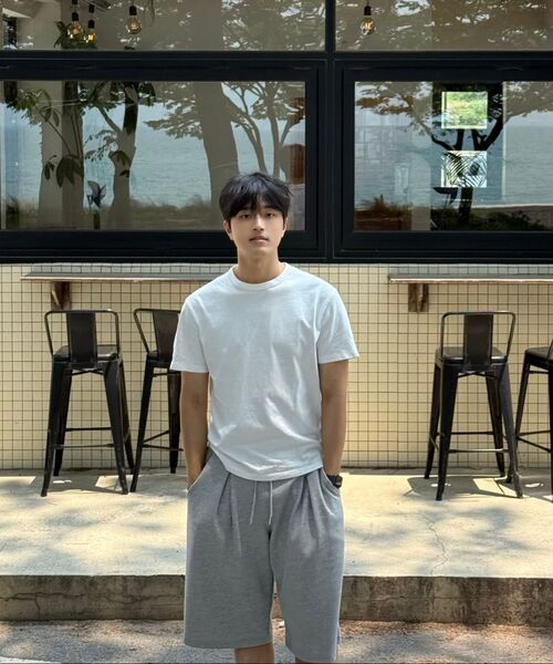 GRISH（グリッシュ）の「バミューダワンワンスウェットショーツ[グレー]（その他パンツ・レディース・その他・MEDIUM/LARGE/X-LARGE）」の3枚目の写真