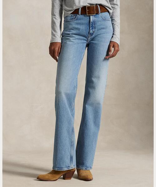 POLO RALPH LAUREN(ポロ ラルフ ローレン)の「ブーツ ジーンズ(デニムパンツ・レディース・ブルー・24S/25S/26S/27S/28S/29S)」の2枚目の写真