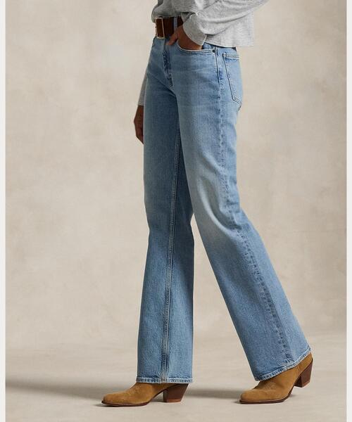 POLO RALPH LAUREN(ポロ ラルフ ローレン)の「ブーツ ジーンズ(デニムパンツ・レディース・ブルー・24S/25S/26S/27S/28S/29S)」の8枚目の写真