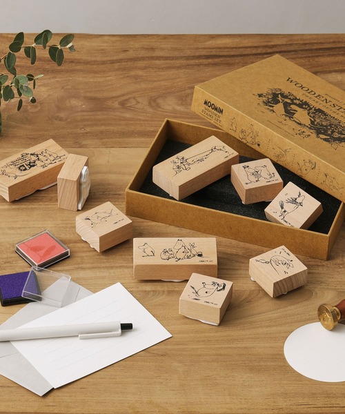 MOOMIN（ムーミン）の「MOOMIN ムーミン スタンプセット ハンコ（ステーショナリー・レディース・その他2/その他1/その他3・FREE）」の7枚目の写真