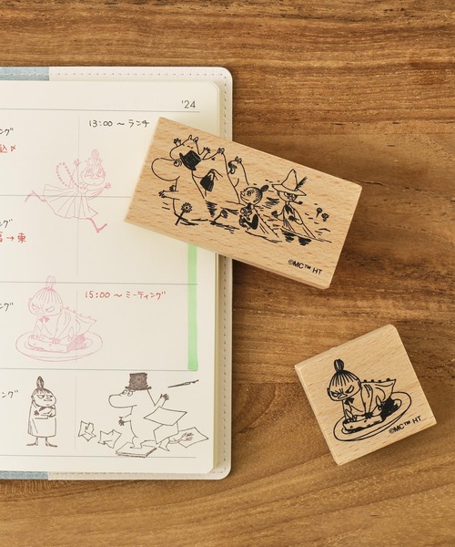 MOOMIN（ムーミン）の「MOOMIN ムーミン スタンプセット ハンコ（ステーショナリー・レディース・その他2/その他1/その他3・FREE）」の6枚目の写真