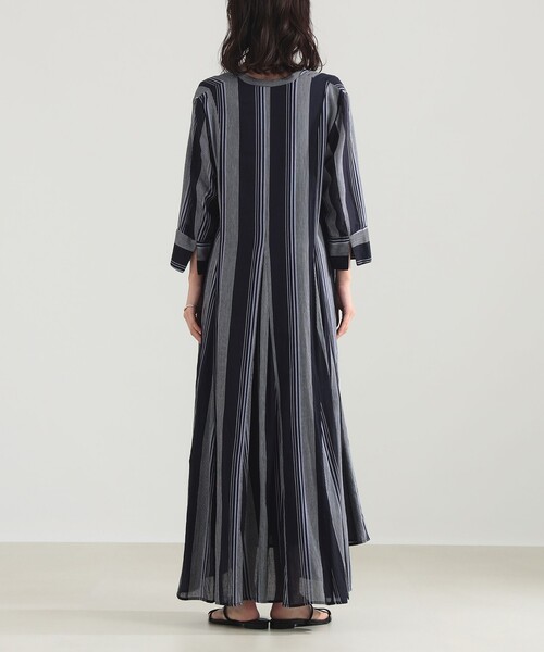 NE QUITTEZ PAS!（ヌキテパ）の「ne Quittez pas / ボイル ストライプ パネル ワンピース［手洗い可］（ワンピース・レディース・ネイビー/グリーン系その他3・ONE SIZE）」の21枚目の写真