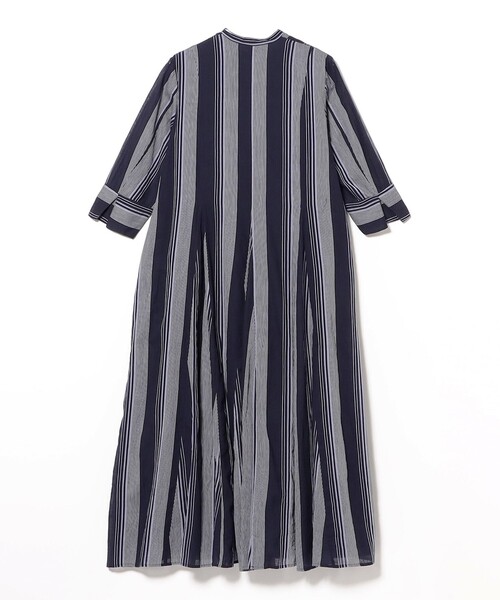 NE QUITTEZ PAS!（ヌキテパ）の「ne Quittez pas / ボイル ストライプ パネル ワンピース［手洗い可］（ワンピース・レディース・ネイビー/グリーン系その他3・ONE SIZE）」の15枚目の写真