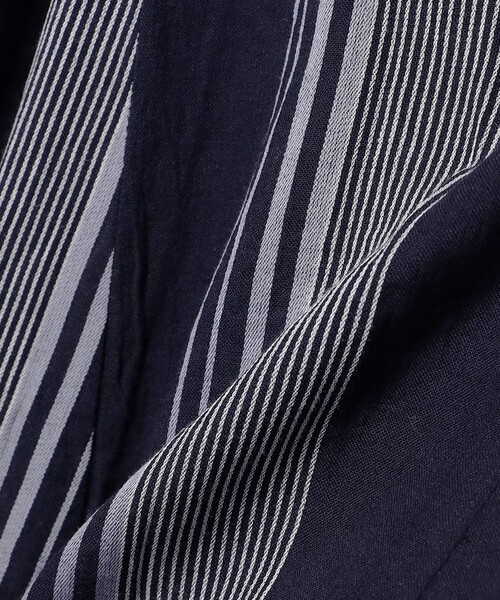 NE QUITTEZ PAS!（ヌキテパ）の「ne Quittez pas / ボイル ストライプ パネル ワンピース［手洗い可］（ワンピース・レディース・ネイビー/グリーン系その他3・ONE SIZE）」の14枚目の写真