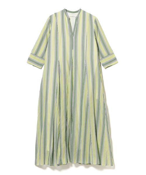 NE QUITTEZ PAS!（ヌキテパ）の「ne Quittez pas / ボイル ストライプ パネル ワンピース［手洗い可］（ワンピース・レディース・ネイビー/グリーン系その他3・ONE SIZE）」の13枚目の写真