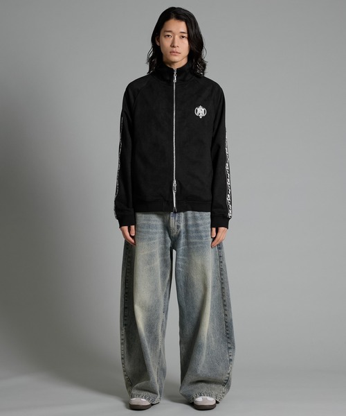 VELNUS（ベルナス）の「【VELNUS】Double zip sideline embroidery track jacket/ダブルジップ サイドライン刺繍 トラックジャケット（ブルゾン・メンズ・ブラック/ダークブルー・S/L/M）」の17枚目の写真