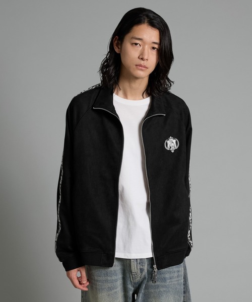 VELNUS（ベルナス）の「【VELNUS】Double zip sideline embroidery track jacket/ダブルジップ サイドライン刺繍 トラックジャケット（ブルゾン・メンズ・ブラック/ダークブルー・S/L/M）」の10枚目の写真