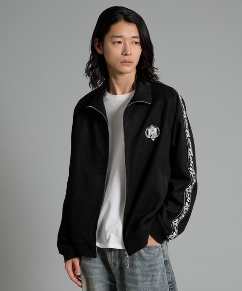 VELNUS（ベルナス）の「【VELNUS】Double zip sideline embroidery track jacket/ダブルジップ サイドライン刺繍 トラックジャケット（ブルゾン・メンズ・ブラック/ダークブルー・S/L/M）」の11枚目の写真