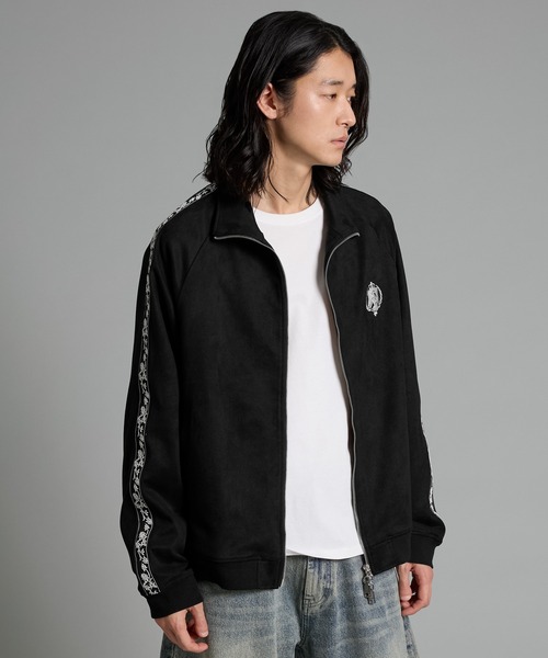 VELNUS（ベルナス）の「【VELNUS】Double zip sideline embroidery track jacket/ダブルジップ サイドライン刺繍 トラックジャケット（ブルゾン・メンズ・ブラック/ダークブルー・S/L/M）」の12枚目の写真