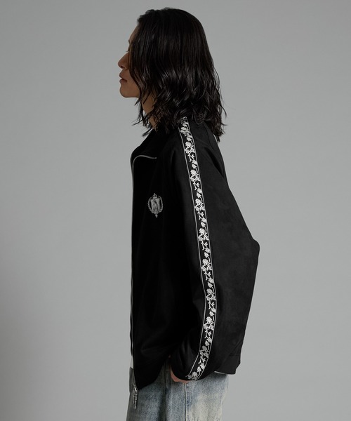 VELNUS（ベルナス）の「【VELNUS】Double zip sideline embroidery track jacket/ダブルジップ サイドライン刺繍 トラックジャケット（ブルゾン・メンズ・ブラック/ダークブルー・S/L/M）」の14枚目の写真