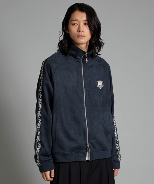 VELNUS（ベルナス）の「【VELNUS】Double zip sideline embroidery track jacket/ダブルジップ サイドライン刺繍 トラックジャケット（ブルゾン・メンズ・ブラック/ダークブルー・S/L/M）」の22枚目の写真