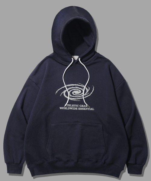 THE MILE(ザマイル)の「ブラックホール イッセンシャル スウェット フード NAVY(パーカー・メンズ・その他・S/M/L/XL)」の1枚目の写真