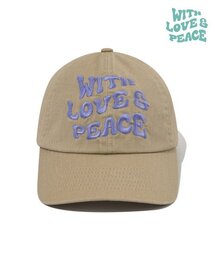 VSW Love & Peace Ball Cap Beige