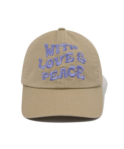 VISION STREET WEAR(ヴィジョンストリートウェア)の「VSW Love & Peace Ball Cap Beige(キャップ・レディース・その他・FREE)」の3枚目の写真
