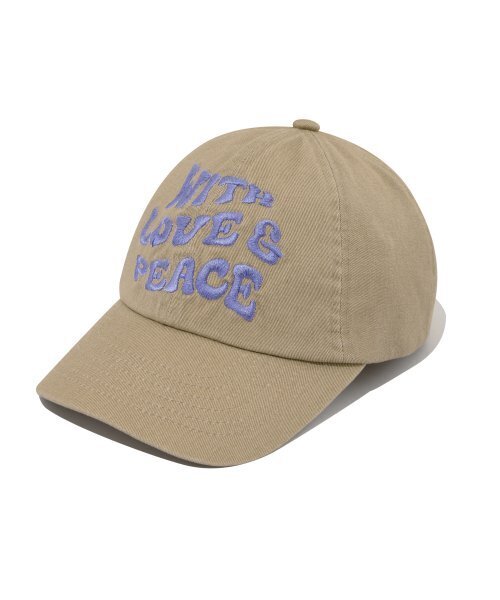 VISION STREET WEAR(ヴィジョンストリートウェア)の「VSW Love & Peace Ball Cap Beige(キャップ・レディース・その他・FREE)」の4枚目の写真